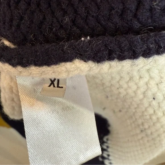 MONSE COLORBLOCK PATCHWORK WOOL SWEATER - XL - Picture 5 of 11